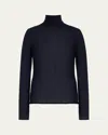 Gabriela Hearst Steinem Cashmere Turtleneck In Dark Navy