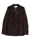 Gabriela Hearst Stephanie Blazer In Black