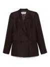 Gabriela Hearst Stephanie Blazer In Brown