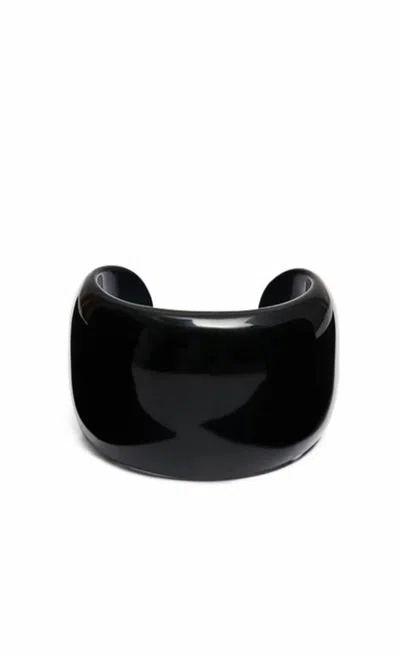 Gabriela Hearst Stone Cuff In Obdisian