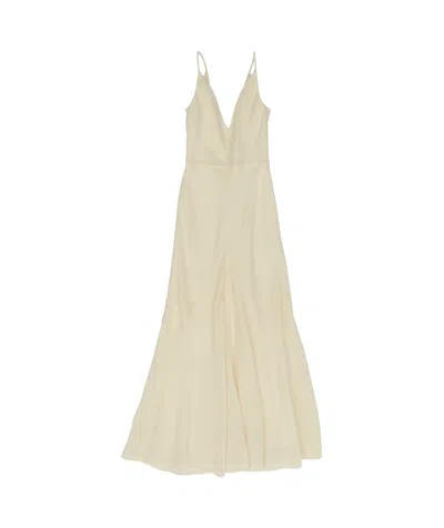 Gabriela Hearst Strap Dress In Nude