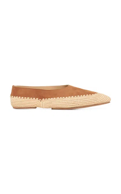 Gabriela Hearst Strength Flat In Brown