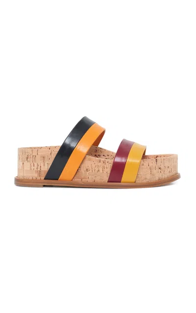 Gabriela Hearst Striker Sandal In Multi
