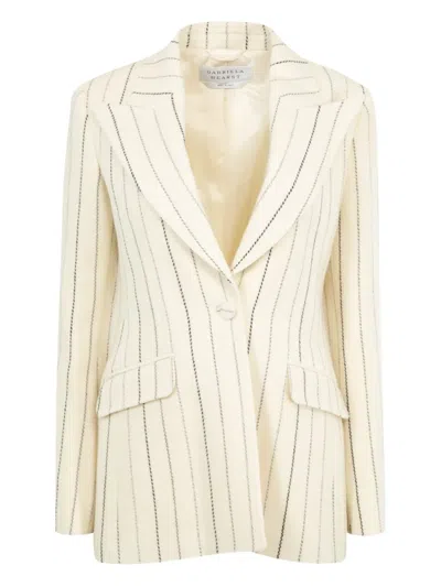 GABRIELA HEARST STRIPE-PATTERN BLAZER
