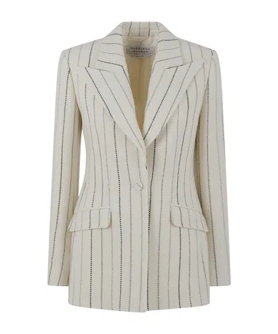 Gabriela Hearst Striped Blazer In Neutral