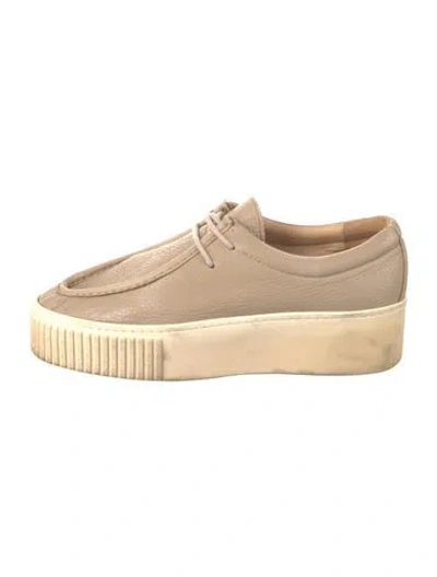 Pre-owned Gabriela Hearst Suede Loafers In Neutrals