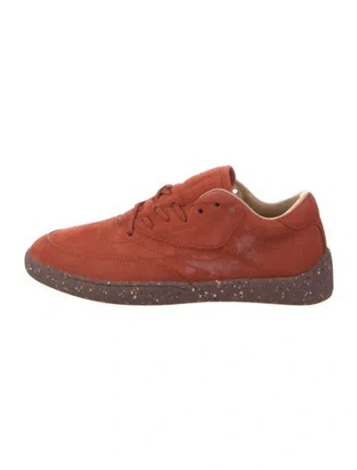 Pre-owned Gabriela Hearst Suede Sneakers In Orange