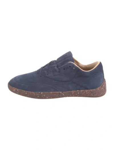 Pre-owned Gabriela Hearst Suede Sneakers W/ Tags In Blue