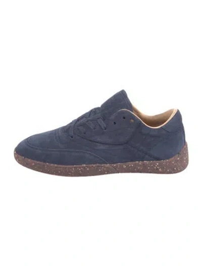 Pre-owned Gabriela Hearst Suede Sneakers W/ Tags In Blue