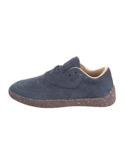 Pre-owned Gabriela Hearst Suede Sneakers W/ Tags In Blue
