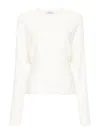 Gabriela Hearst Theodore Knit Sweater In White