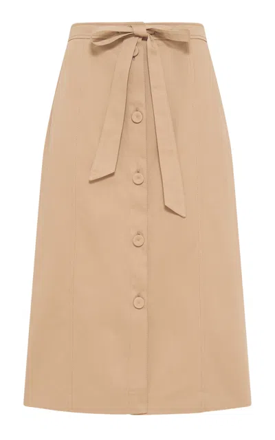Gabriela Hearst Tami Cotton Midi Skirt