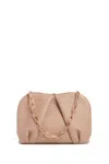 Gabriela Hearst Taylor Leather Clutch Bag In Nude