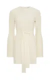 Gabriela Hearst Shandon Wool-crepe Tunic Top In Ivory