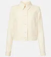 Gabriela Hearst Tereza Short Virgin Wool Jacket In Neutral