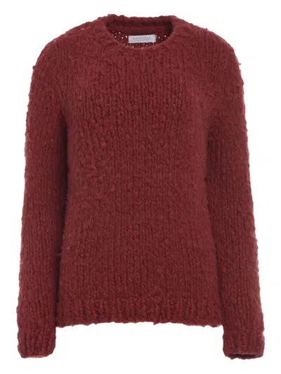 GABRIELA HEARST TEXTURED CREW-NECK SWEATER