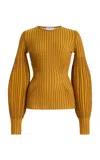 Gabriela Hearst Thalassa Wool Sweater In Yellow