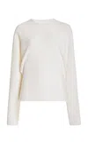Gabriela Hearst Theodore Knit Sweater In Ivory