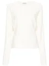 Gabriela Hearst Theodore Knit Sweater In White