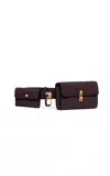 Gabriela Hearst Tool Belt In Bordeaux Nappa Leather In Burgundy