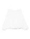 Gabriela Hearst Balloon-sleeve Gathered Top In White