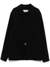 Gabriela Hearst Womens Black Ulu Chore Cashmere Jacket In Black