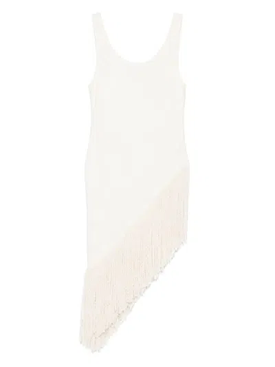Gabriela Hearst Ursin Fringe Top In White