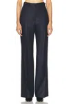 Gabriela Hearst Vest Pant In Dark Navy Multi