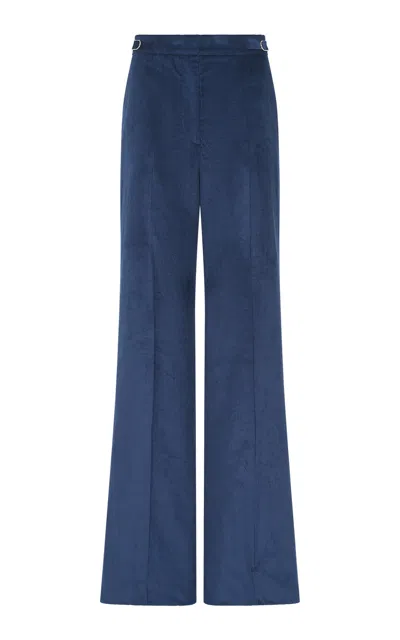 Gabriela Hearst Vesta Cotton Straight-leg Pants