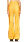 Gabriela Hearst Vesta Pant In Cadmium Yellow