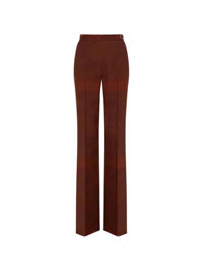 Gabriela Hearst Vesta Trousers In Brown