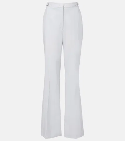 Gabriela Hearst Vesta Wool And Silk Flared Pants In Multi