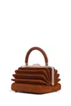 Gabriela Hearst Whipstitch Diana Bag In Cognac Suede In Cognac