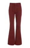 Gabriela Hearst Willa Bootcut Jean In Burnt Sienna Recycled Cotton Denim