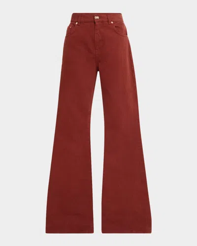 Gabriela Hearst Willa Long Bootcut Jeans
