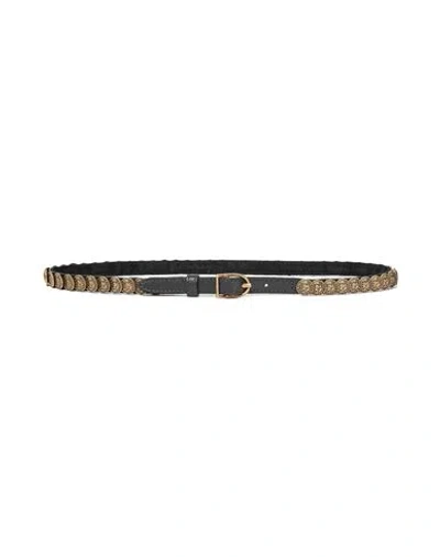 Gabriela Hearst Woman Belt Black Size M Lambskin