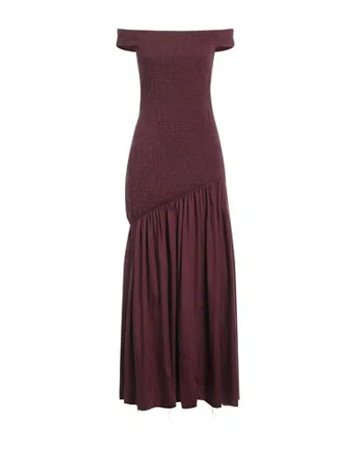 Gabriela Hearst Woman Maxi Dress Deep Purple Size 6 Linen