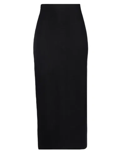 Gabriela Hearst Woman Midi Skirt Black Size S Virgin Wool