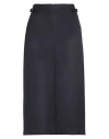 Gabriela Hearst Woman Midi Skirt Midnight Blue Size 8 Cashmere