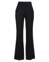Gabriela Hearst Ennio Wool And Silk-blend Flared Pants In Black