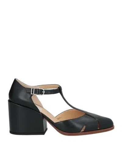 GABRIELA HEARST GABRIELA HEARST WOMAN PUMPS BLACK SIZE 8 LEATHER
