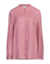 Gabriela Hearst Woman Shirt Pink Size 8 Linen