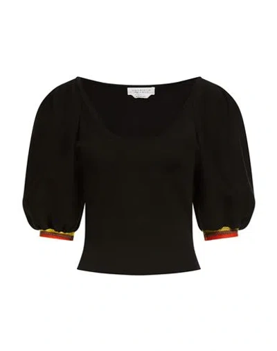 Gabriela Hearst Woman Sweater Black Size M Virgin Wool, Silk