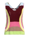 Gabriela Hearst Woman Top Burgundy Size S Wool, Cashmere In Red