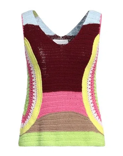 Gabriela Hearst Woman Top Burgundy Size S Wool, Cashmere In Red