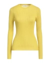 Gabriela Hearst Browning Knit Sweater In Goldenrod Cashmere Silk In Yellow