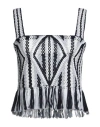 Gabriela Hearst Woman Top Black Size M Wool