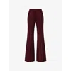 Gabriela Hearst Womens Rhein Stripe Cashmere-blend Trousers Burnt Sienna Multi In Multi