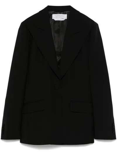 Gabriela Hearst Wool Blazer In Black