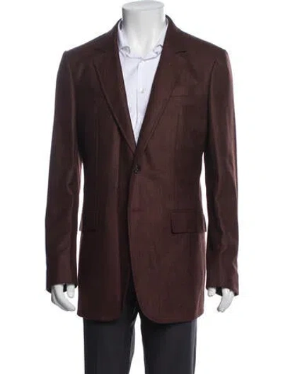 Pre-owned Gabriela Hearst Wool Blazer W/ Tags In Brown